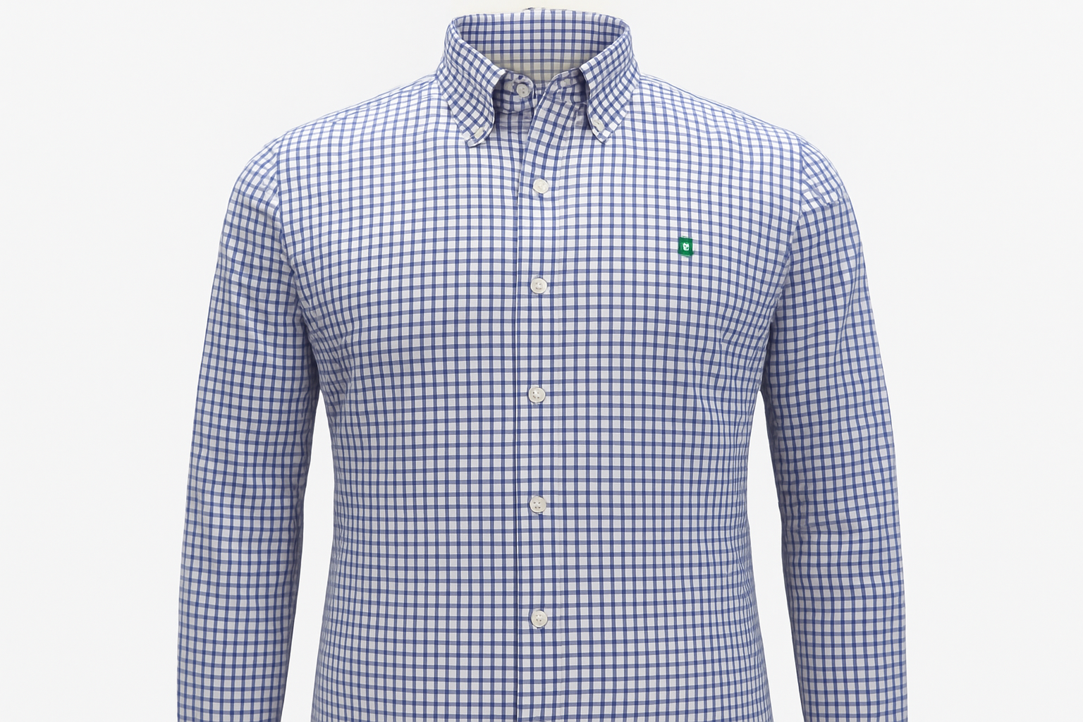 Camisa a cuadros ghost mannequin