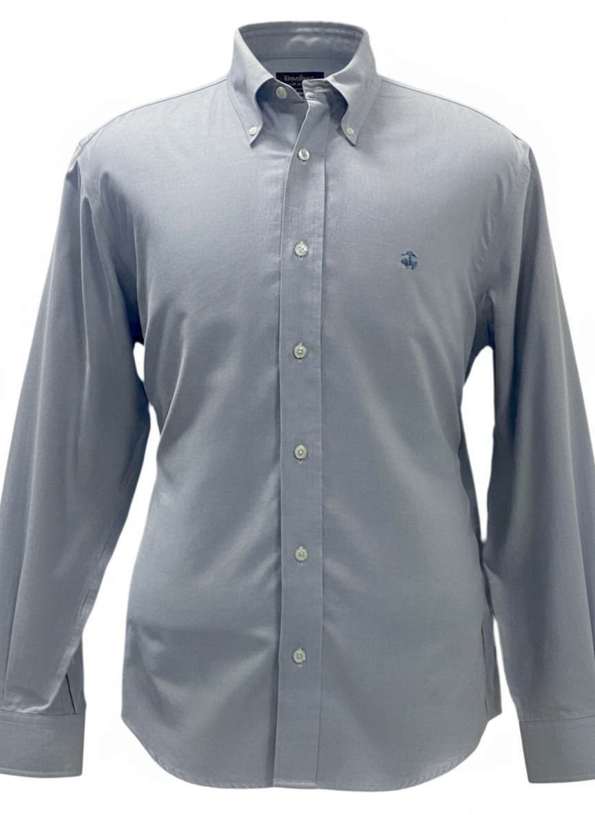 Camisa Azul Brooks Brothers Ghost Mannequin