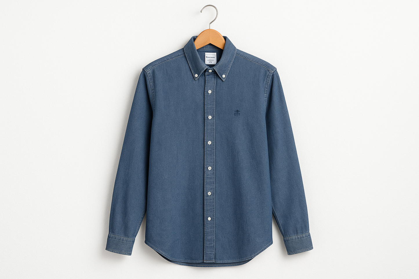 Camisa Brooks Brothers denim en percha