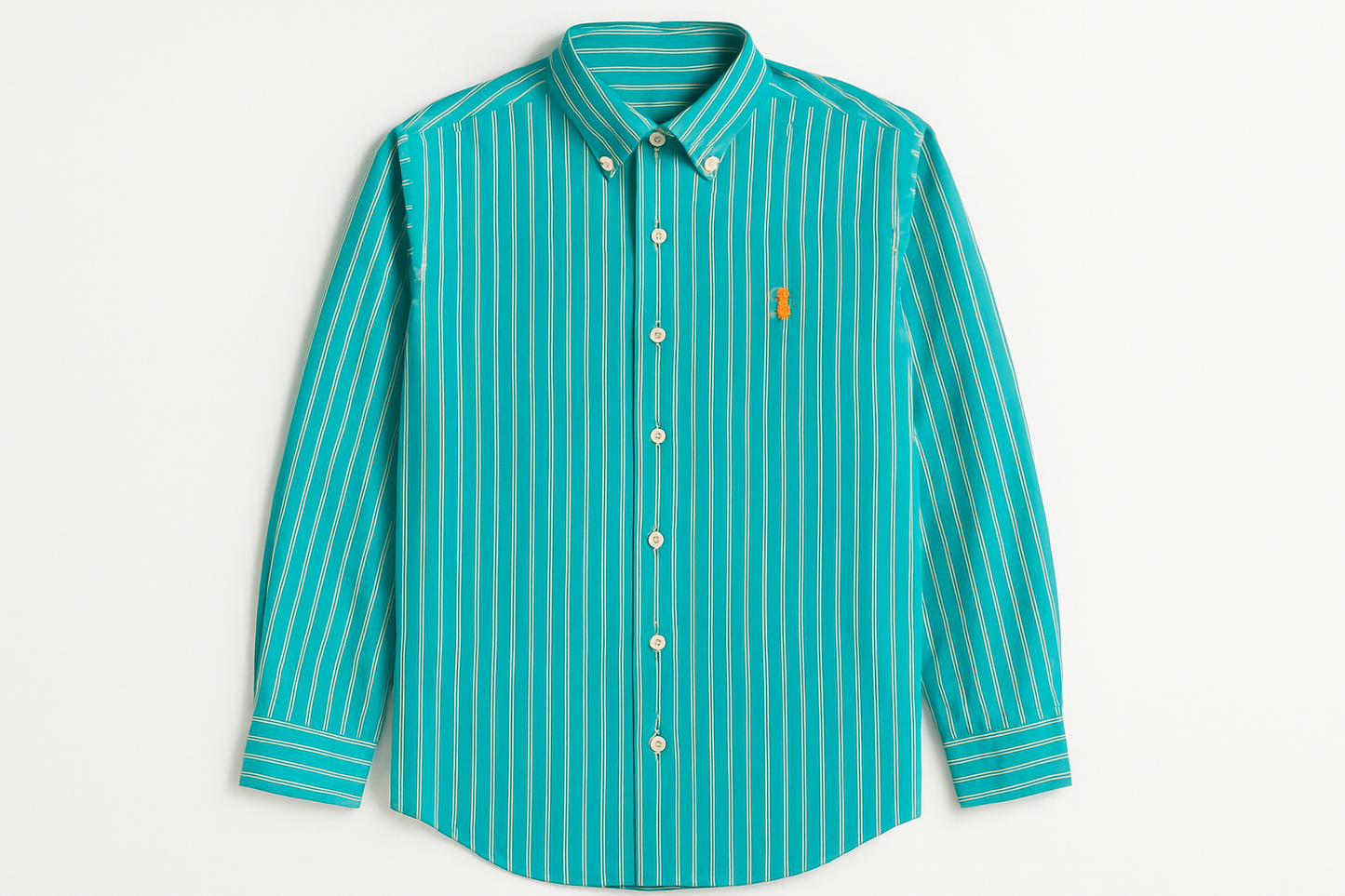 Camisa con rayas - Vista plana 2