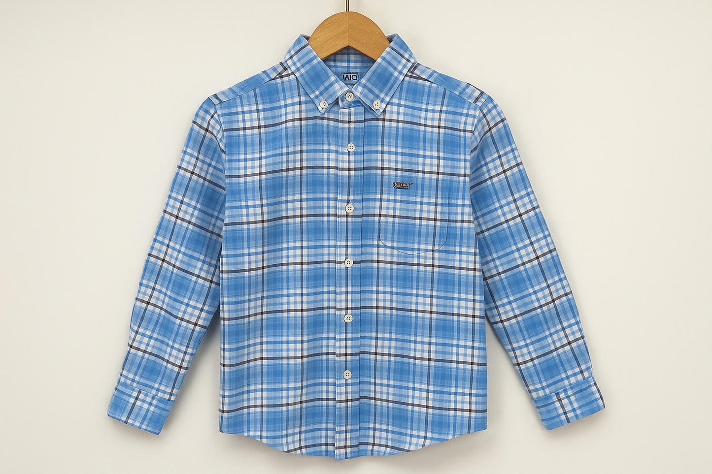 Camisa en gancho vista frontal