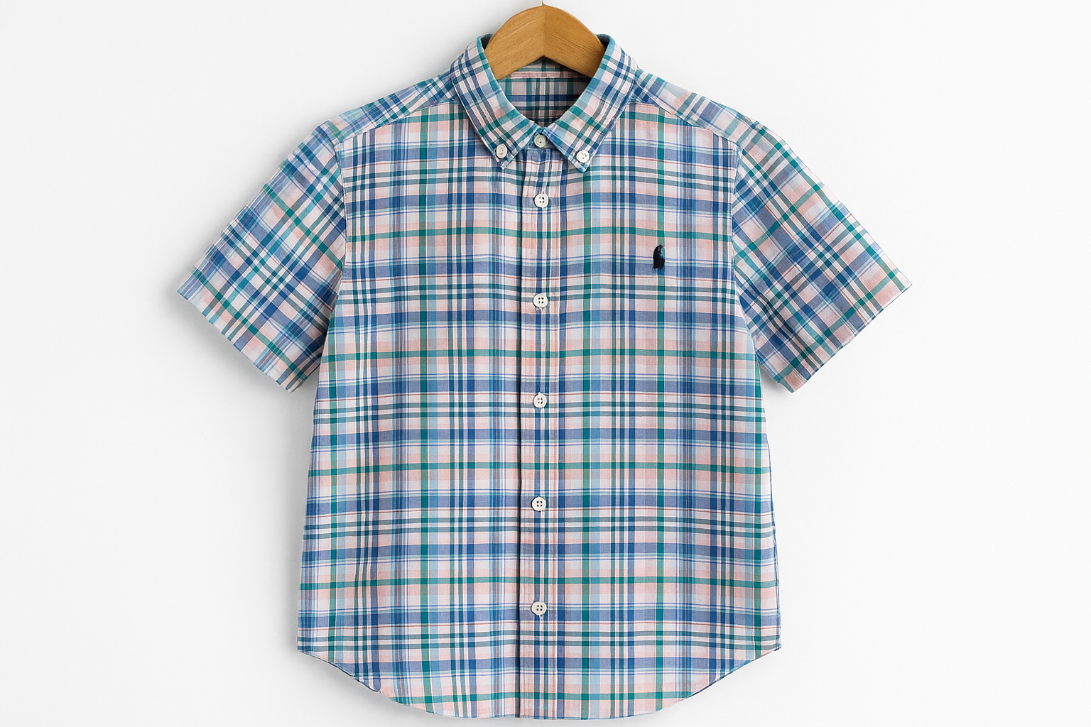 Camisa en gancho vista frontal