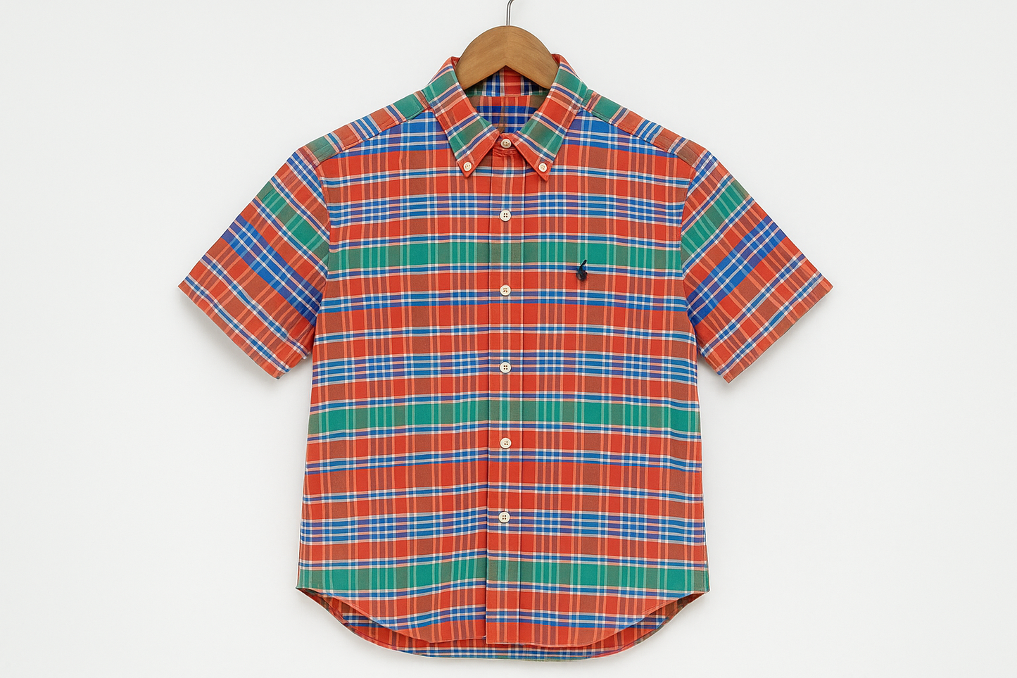 Camisa en gancho vista frontal