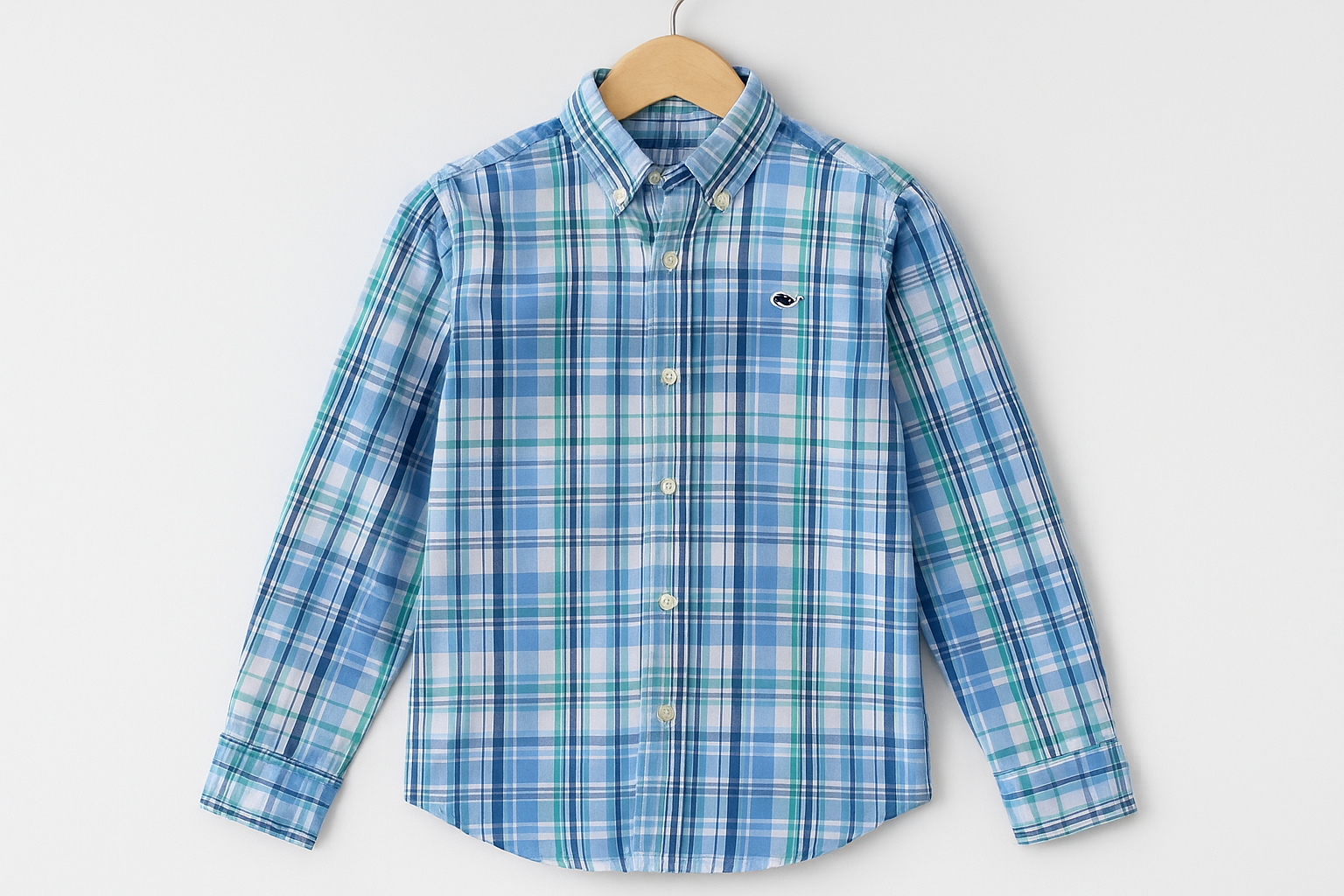 Camisa en gancho vista frontal