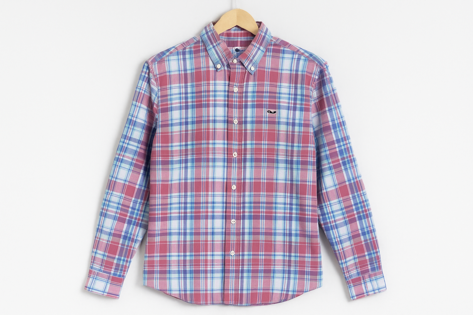 Camisa en gancho vista frontal