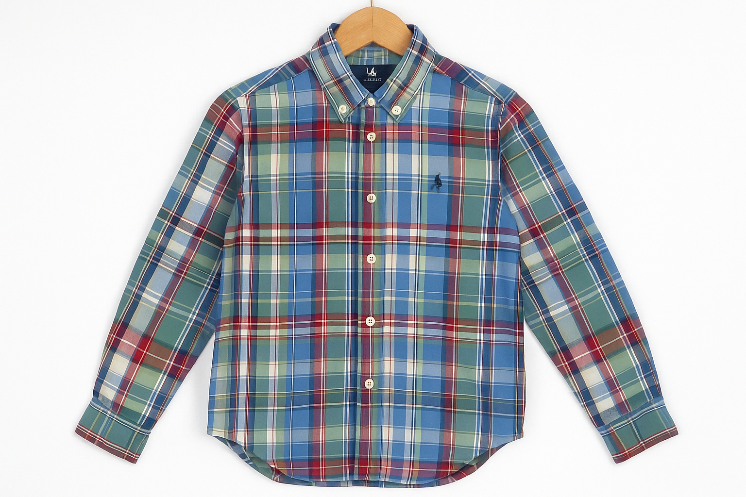 Camisa en gancho vista frontal