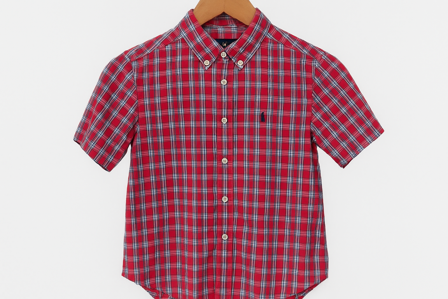 Camisa en gancho vista frontal