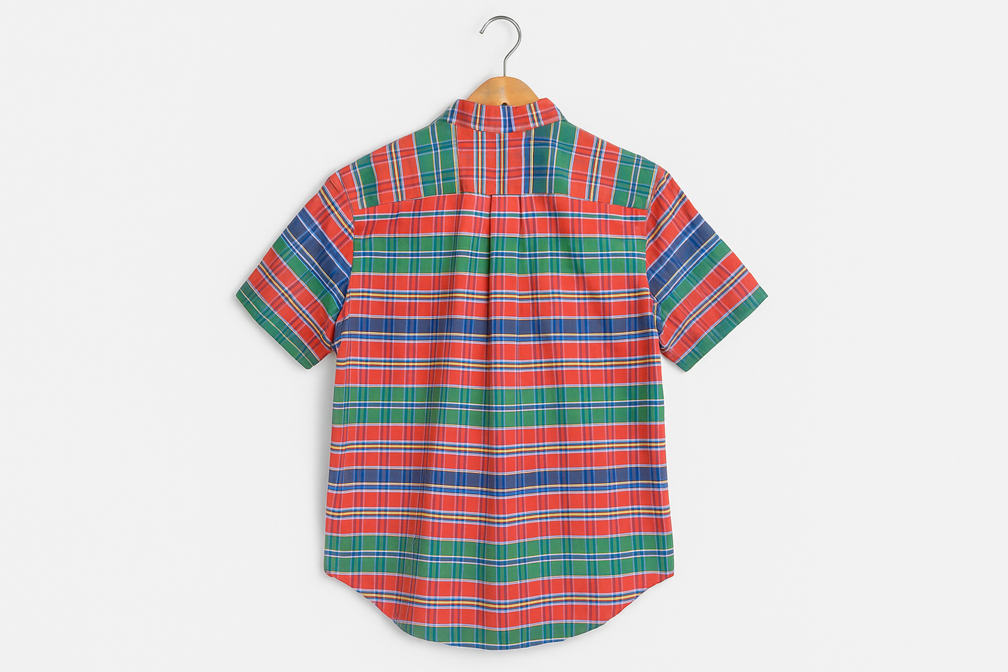 Camisa en gancho vista trasera