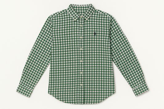 Camisa extendida vista frontal