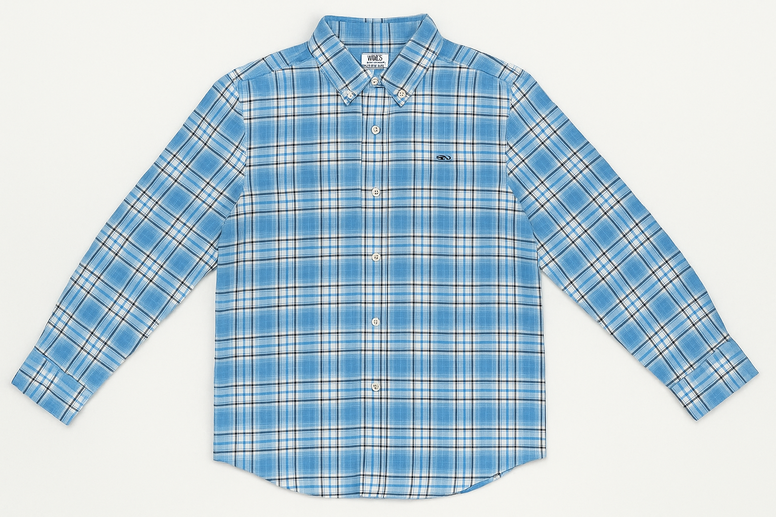 Camisa extendida vista frontal