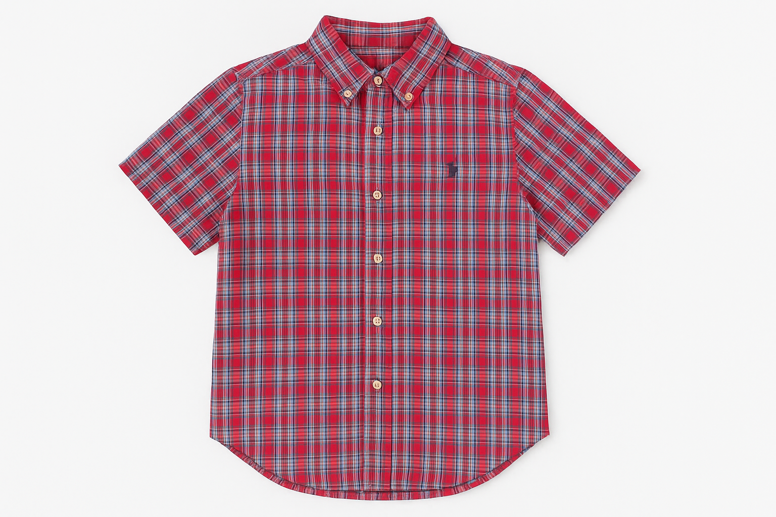 Camisa extendida vista frontal