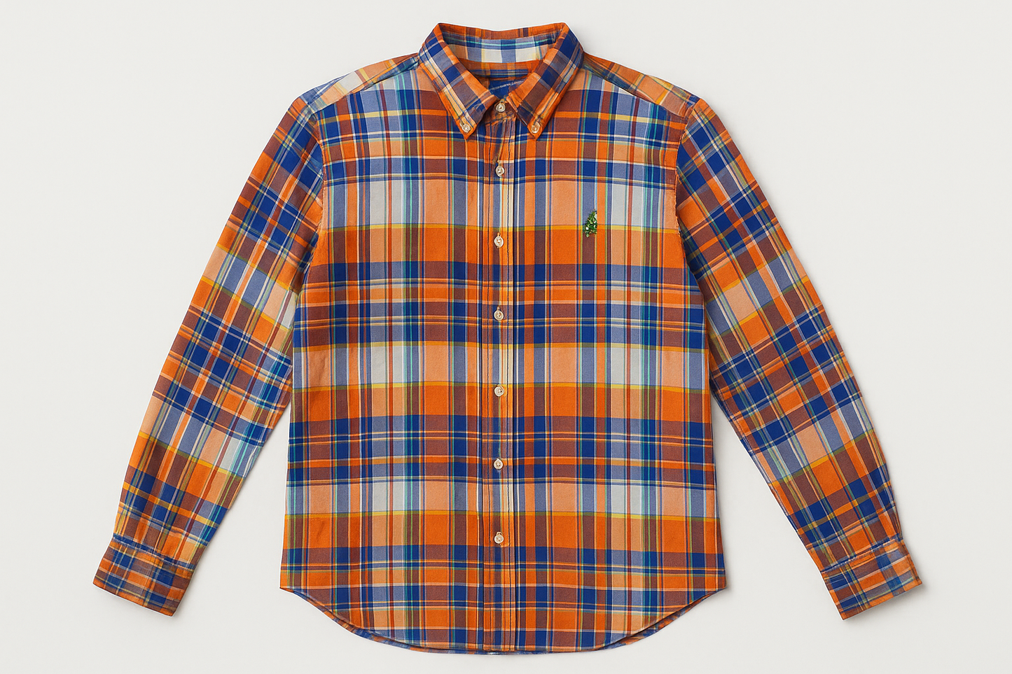 Camisa extendida vista frontal