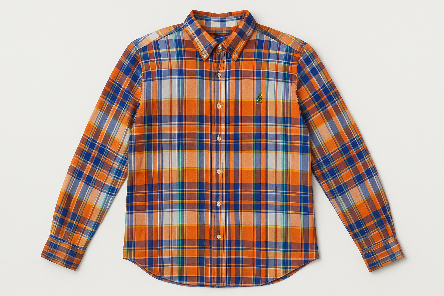 Camisa extendida vista frontal