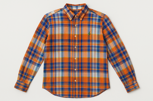 Camisa extendida vista frontal