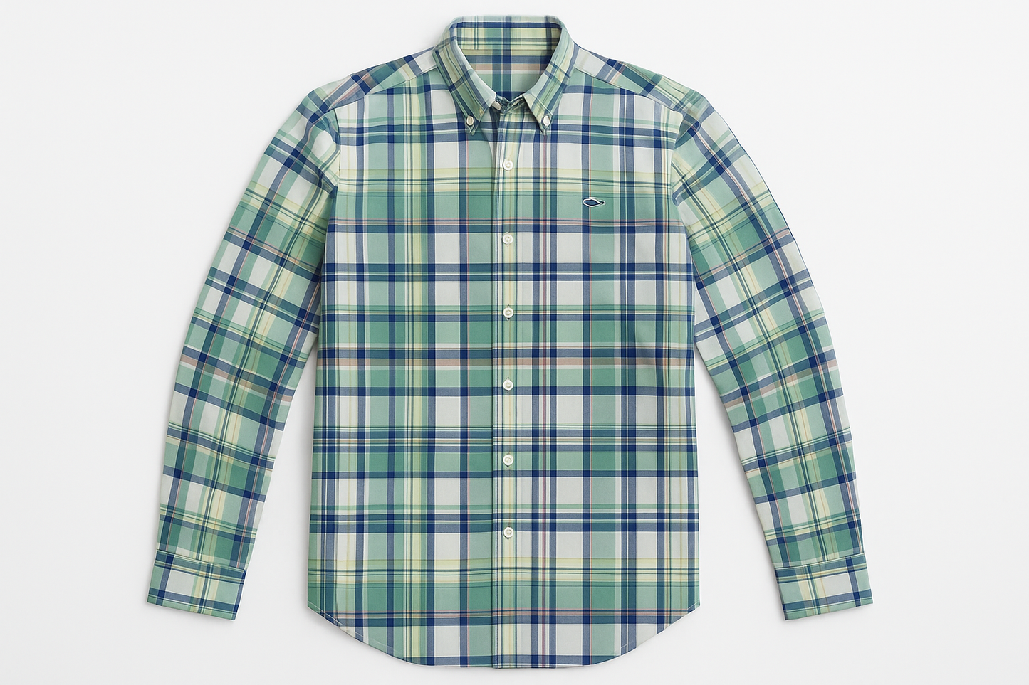 Camisa extendida vista frontal