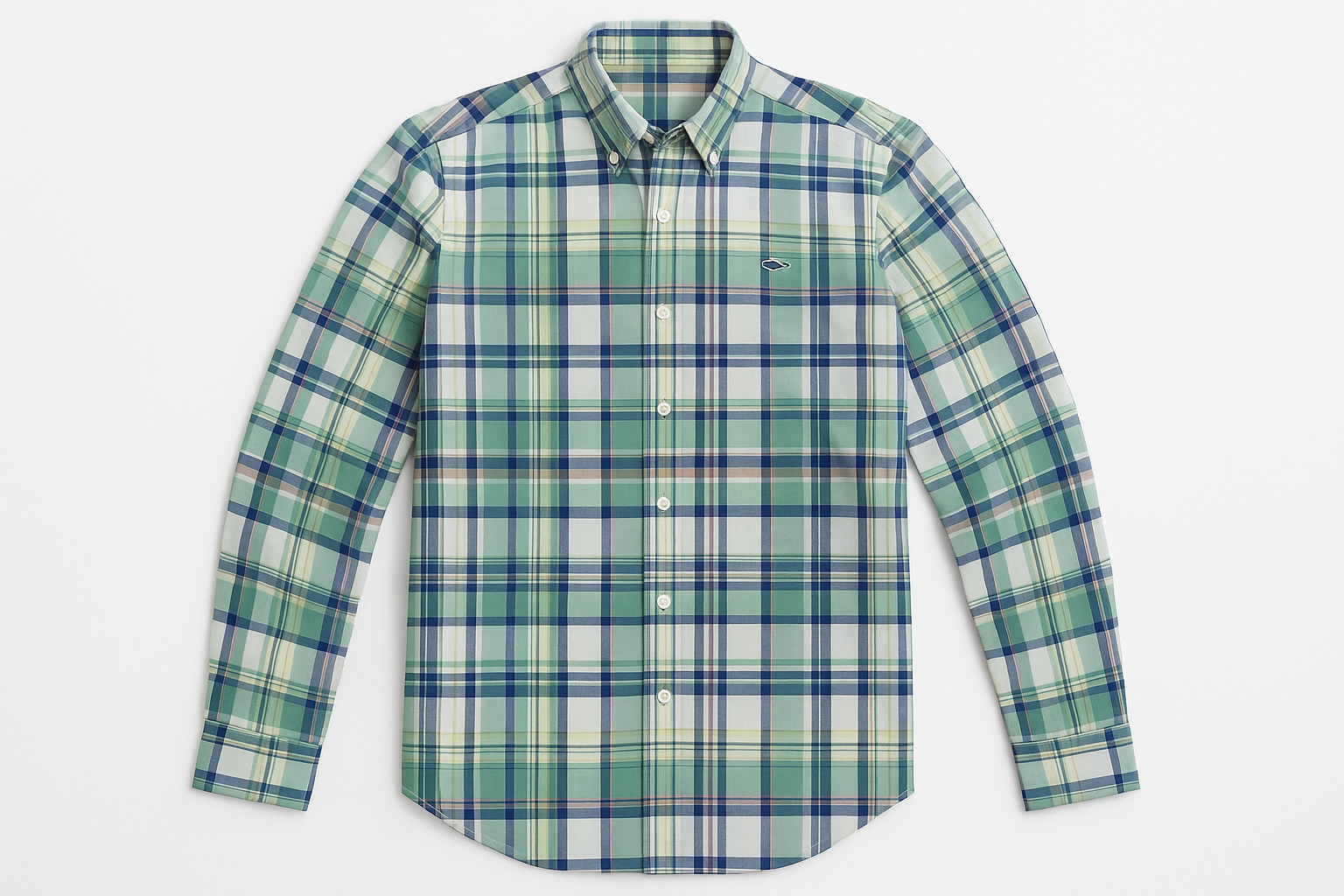 Camisa extendida vista frontal