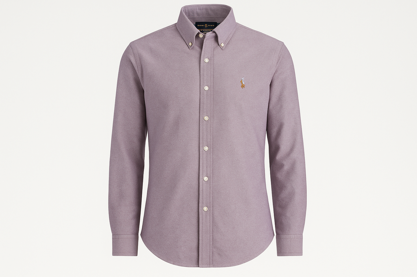 Camisa lila ghost mannequin