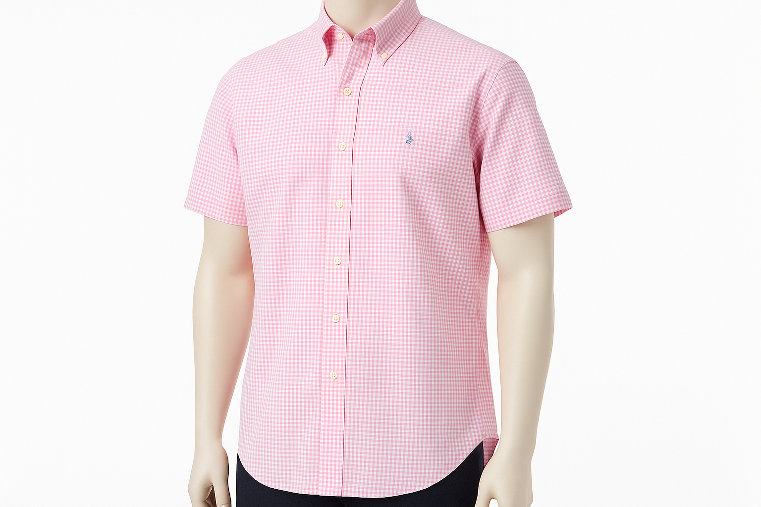 Camisa manga corta en modelo/maniquí