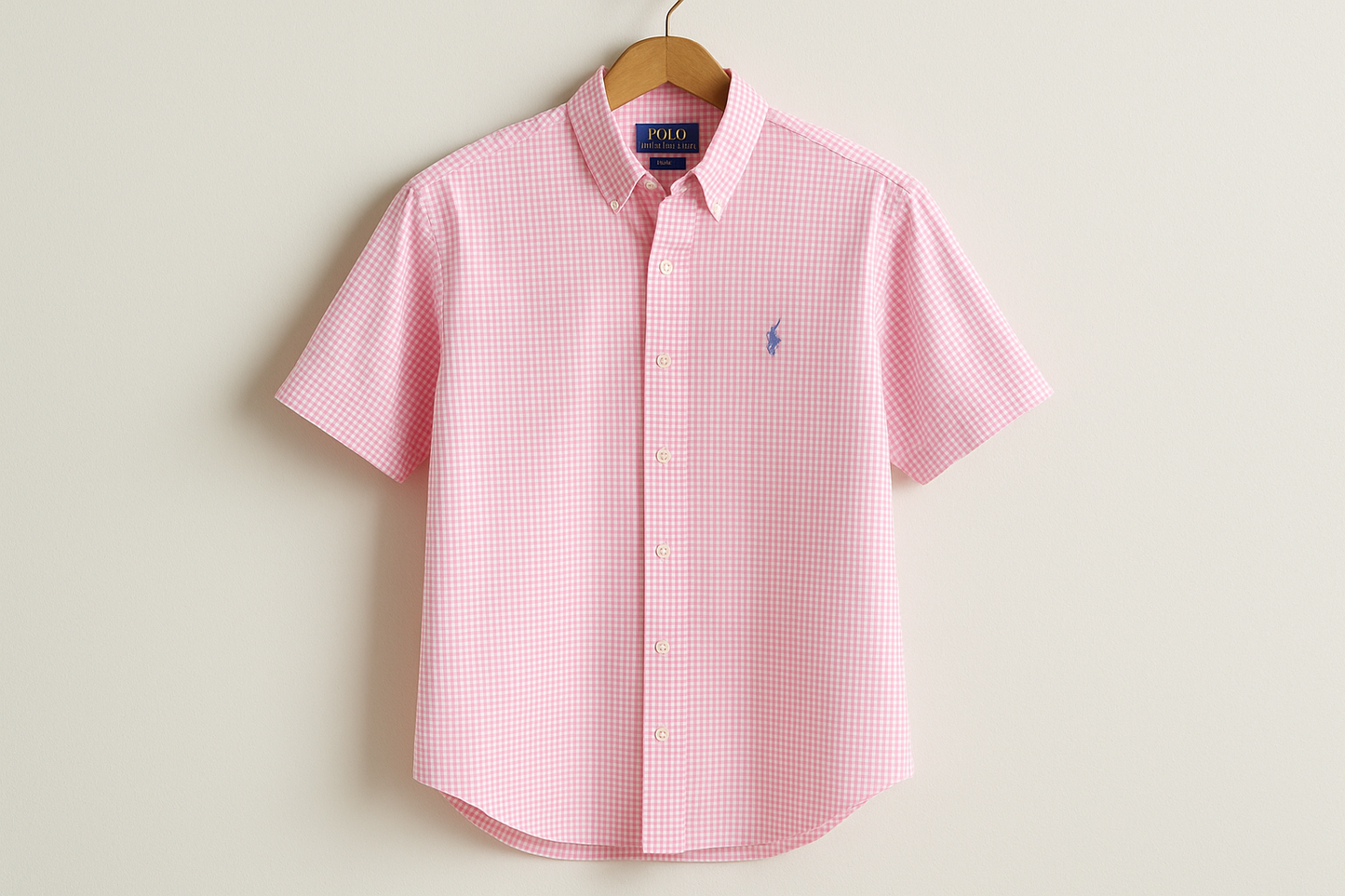 Camisa manga corta en percha