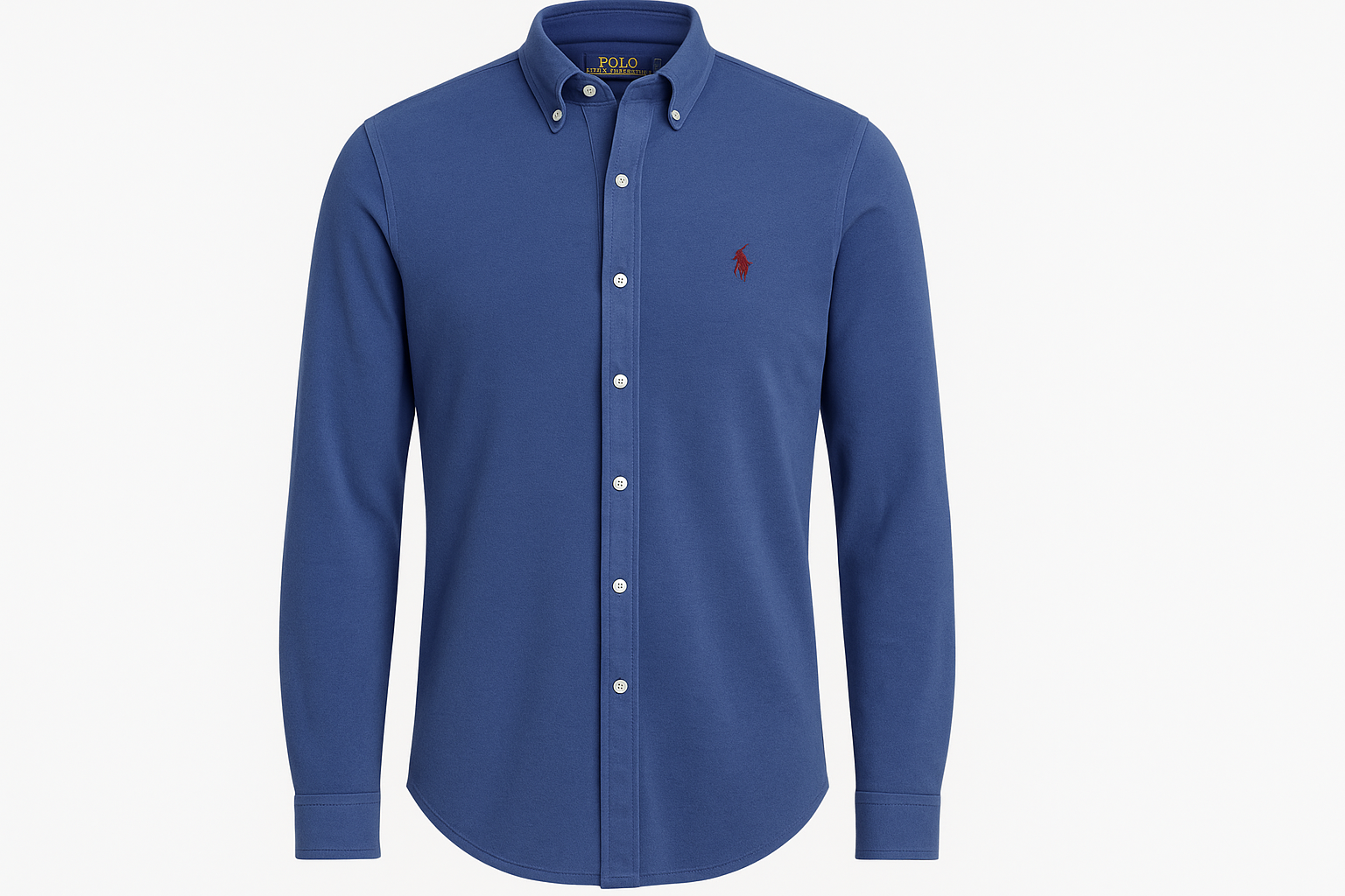 Camisa Polo Ralph Lauren #365a8a cuello abotonado - Vista frontal