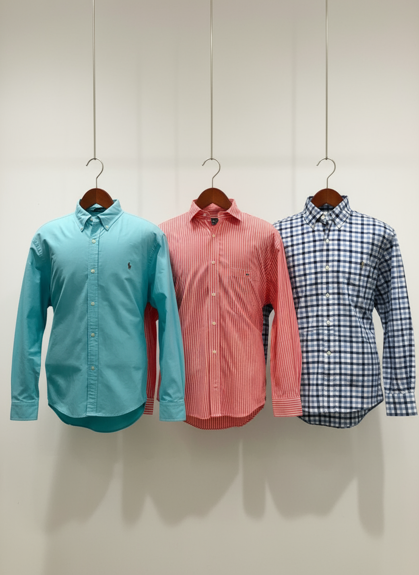 Camisas en Perchas