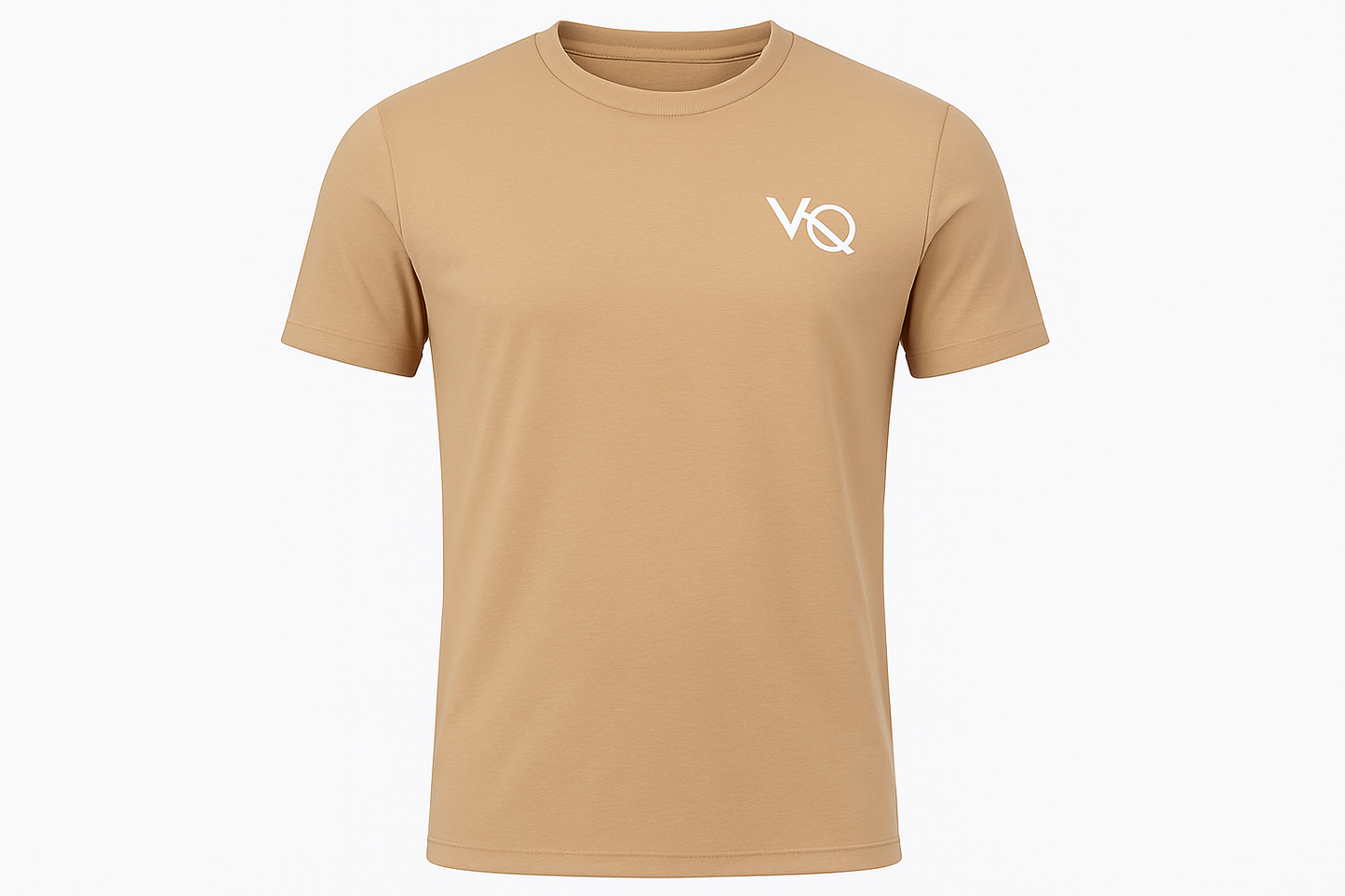 Camiseta deportiva beige ghost mannequin