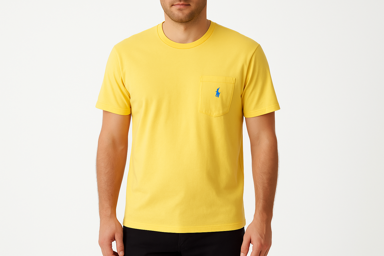 Camiseta en modelo