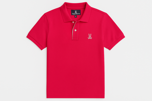 Camiseta Polo Psycho Bunny Franja Completa