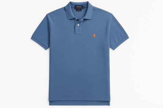 Camiseta Polo Ralph Lauren #50699f logo naranja - Vista plana