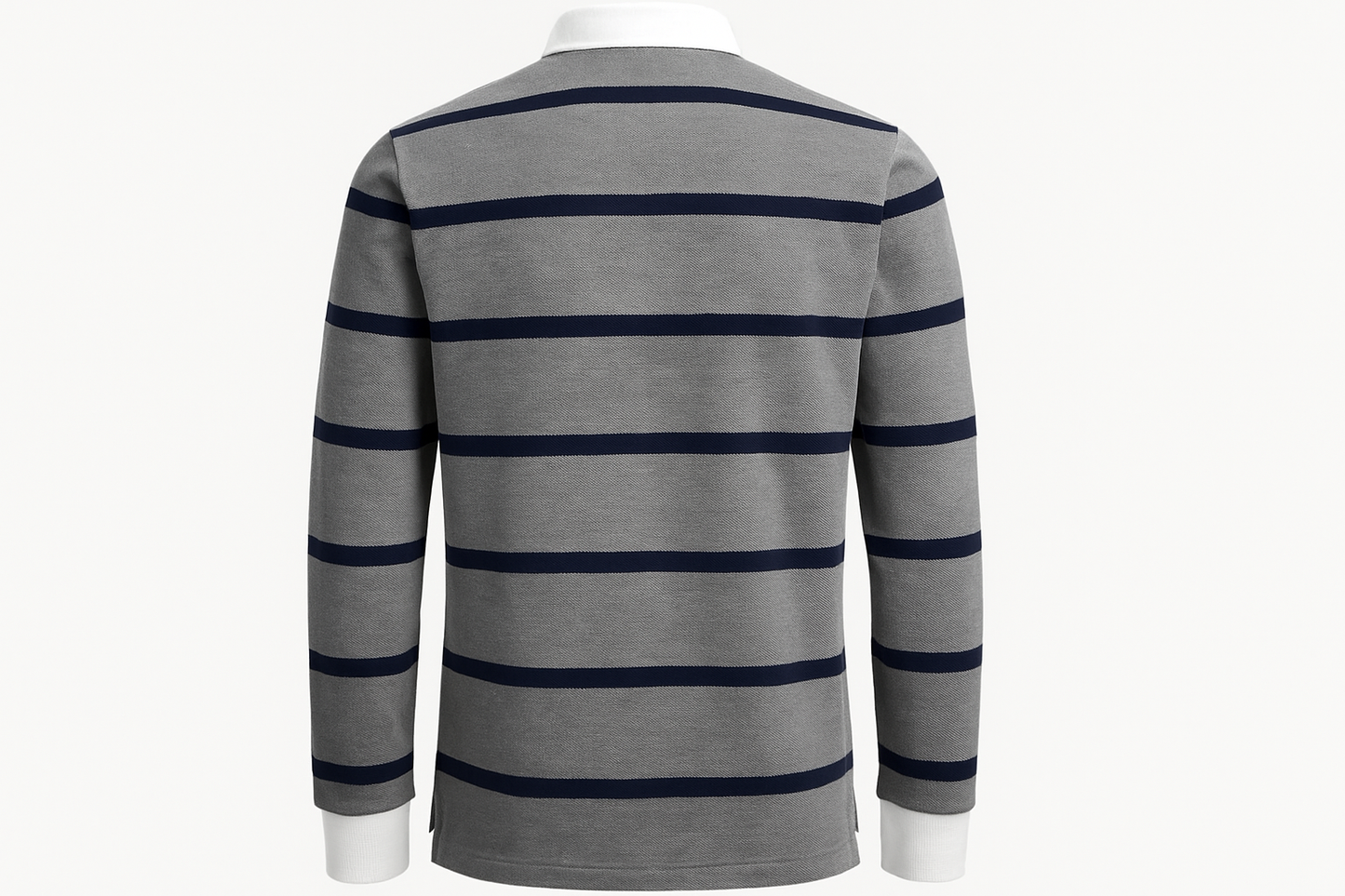 Camiseta Polo Ralph Lauren manga larga #71747b logo pequeño - Vista trasera