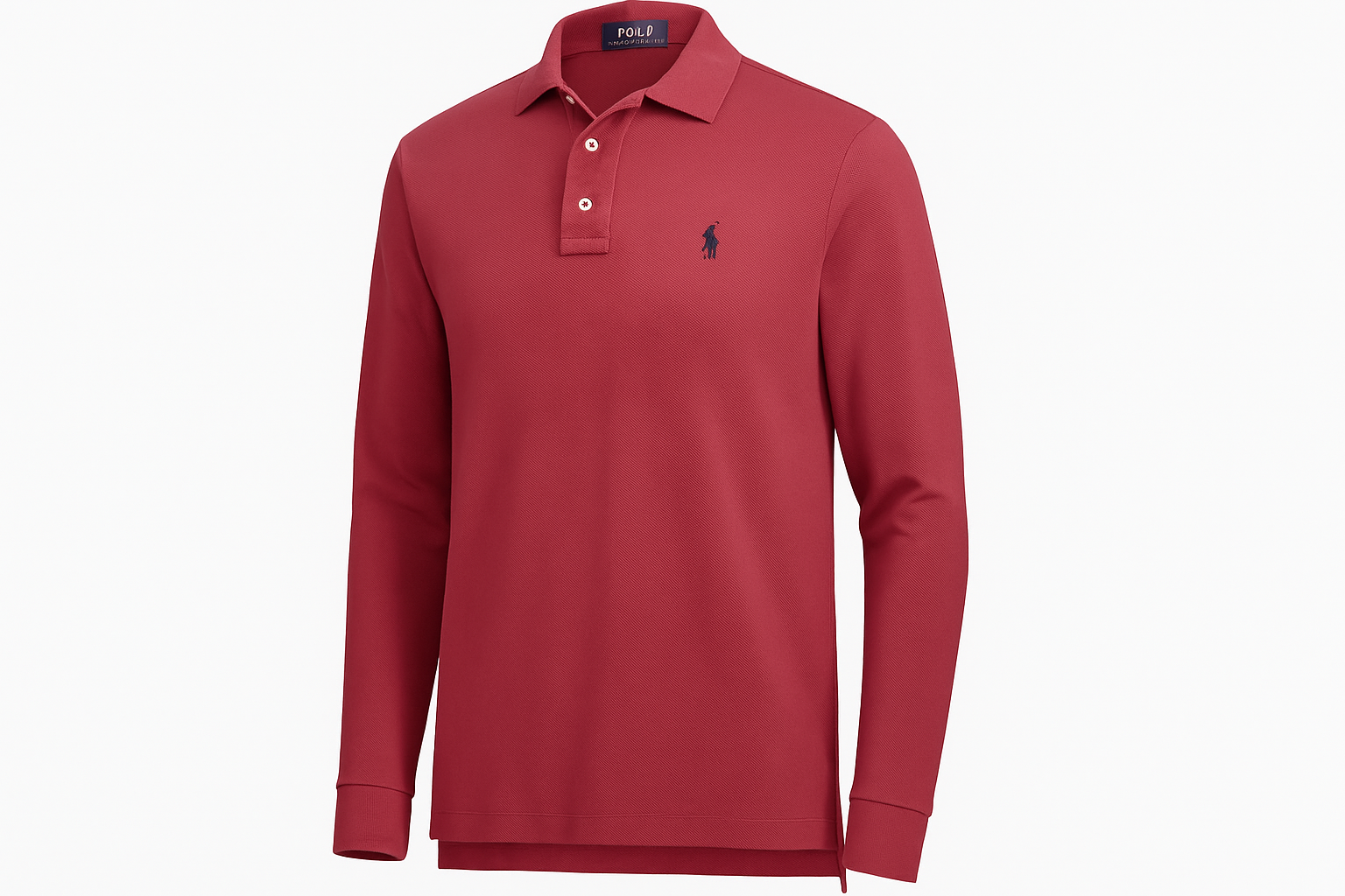 Camiseta Polo Ralph Lauren manga larga #b63945 - Vista tres cuartos