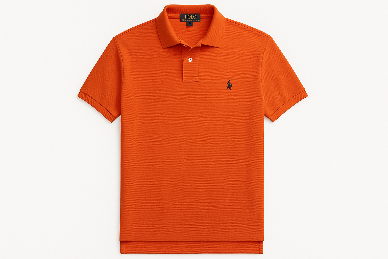 Camiseta Polo Ralph Lauren naranja - Vista frontal