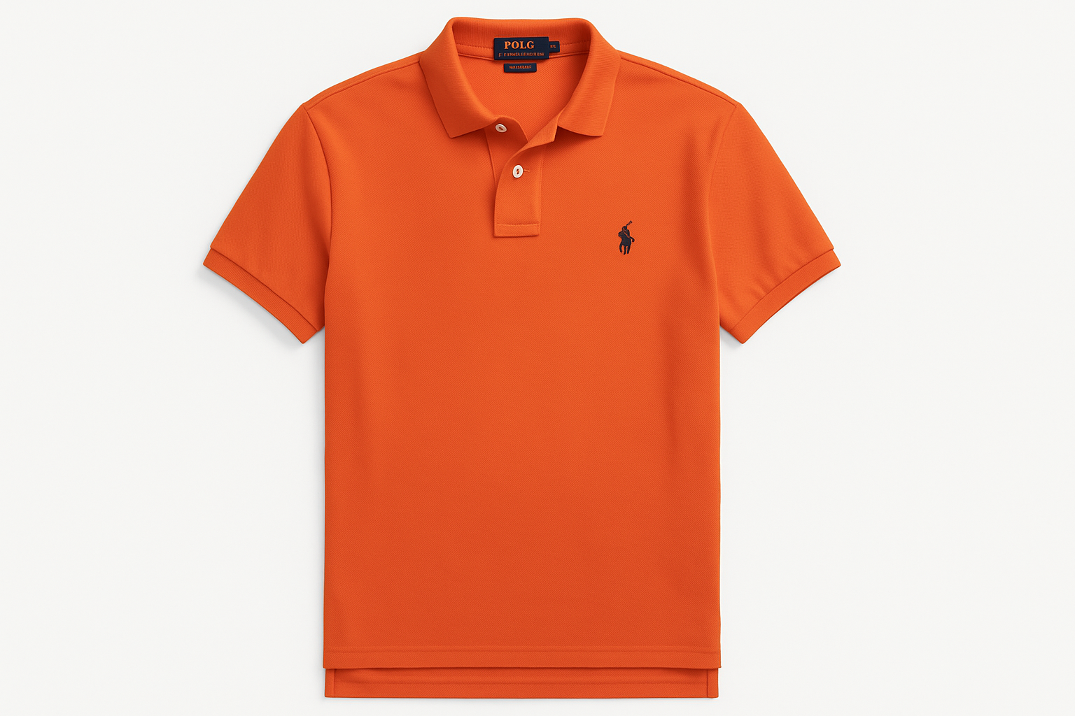 Camiseta Polo Ralph Lauren naranja - Vista plana