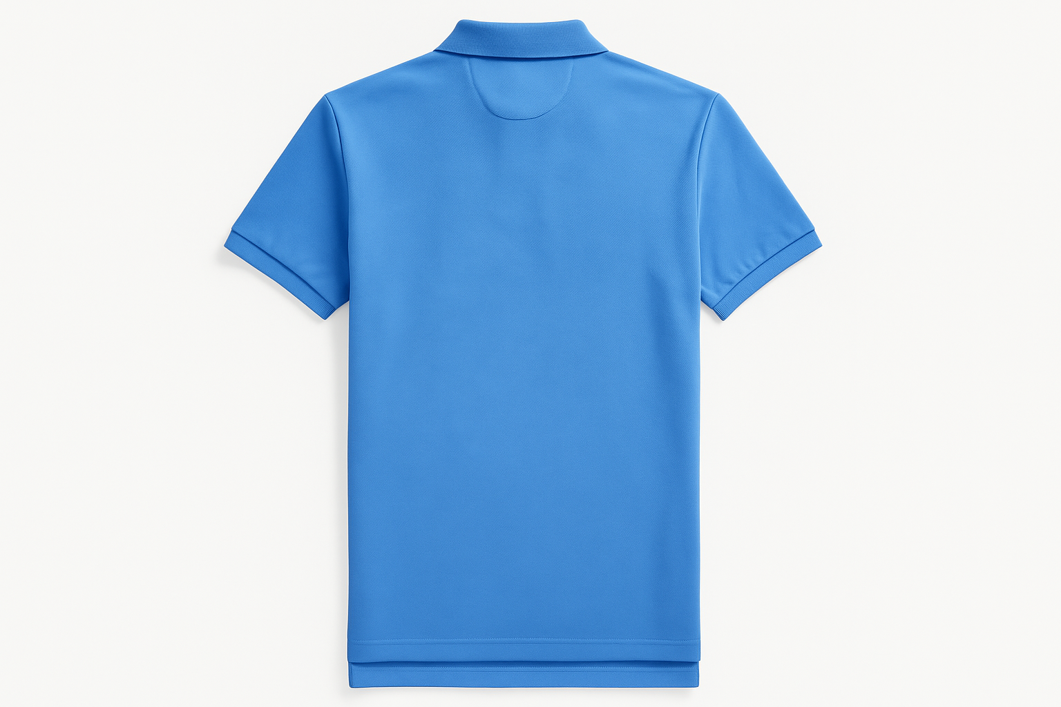 Camiseta Polo Ralph Lauren Pima #5b9ff1 logo pequeño - Vista trasera