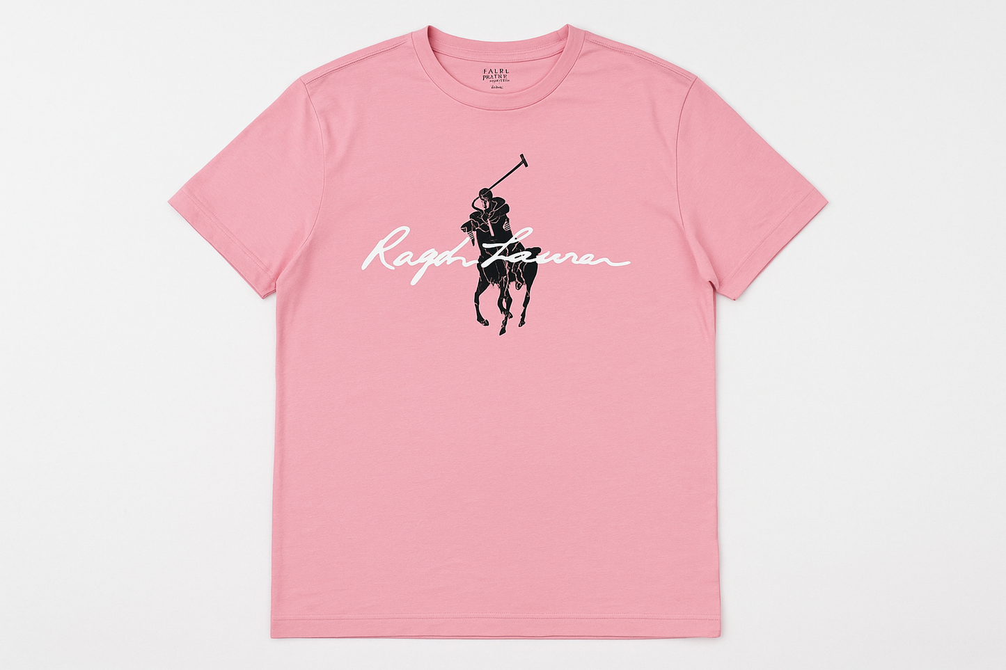 Camiseta rosa Polo Ralph Lauren - Vista frontal plana