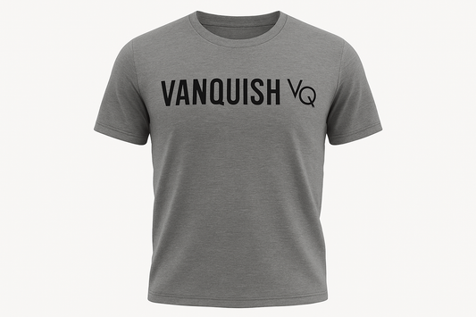 Camiseta VANQUISH VQ gris ghost mannequin