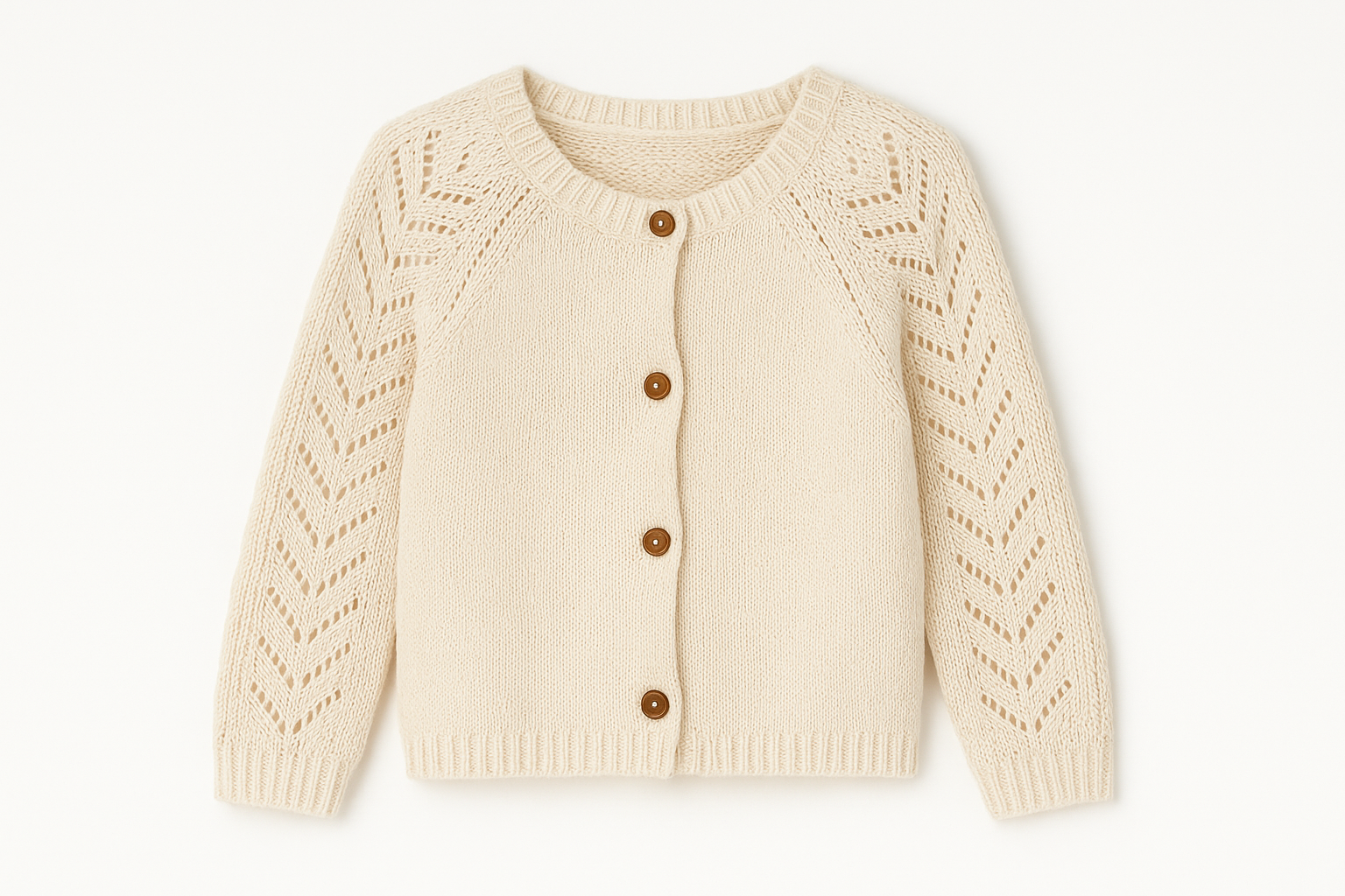 Cardigan ghost mannequin