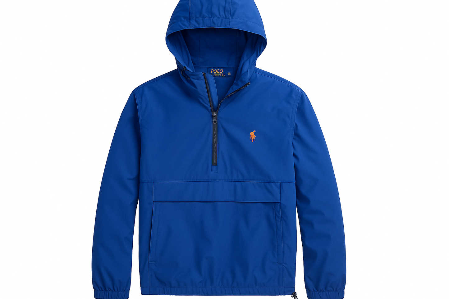 Chaqueta con capucha puesta