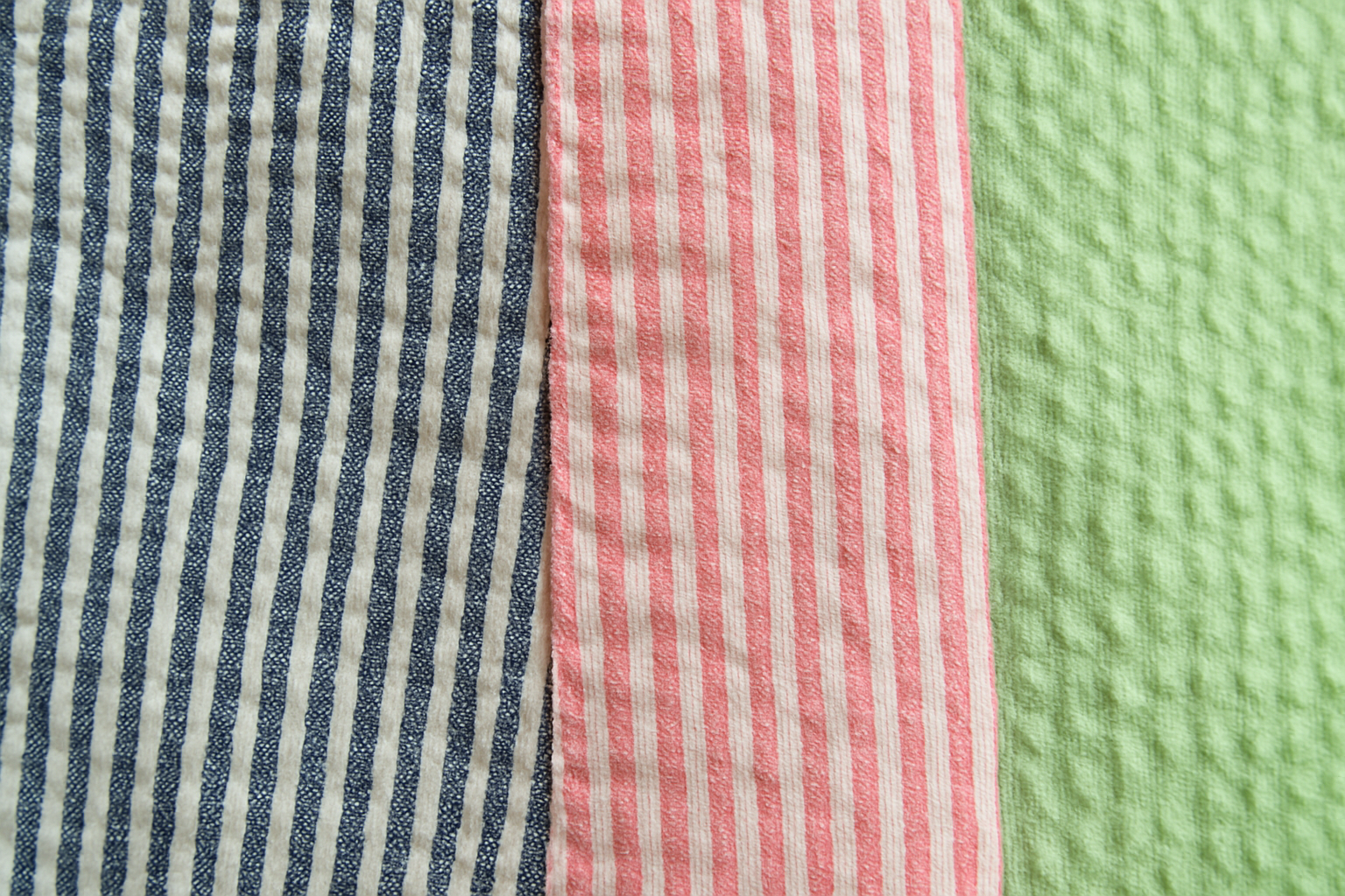 Close-up del patrón de rayas