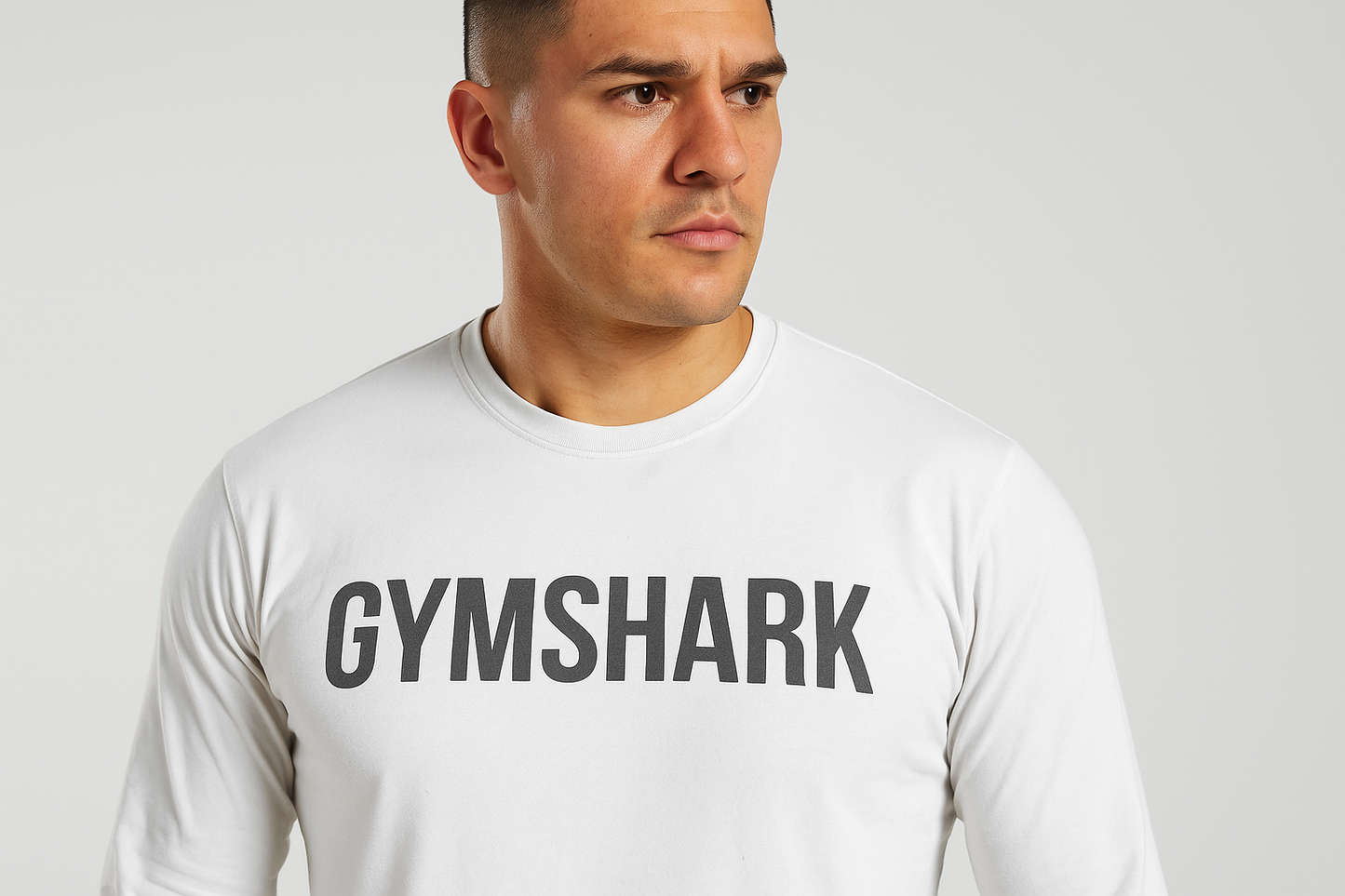 Close-up del torso - logo "GYMSHARK"
