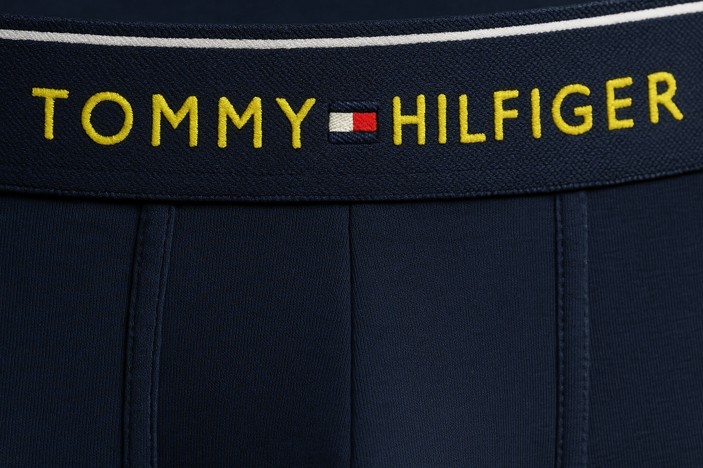 Close-up extremo 1 - Detalle de cintura colorida Tommy Hilfiger