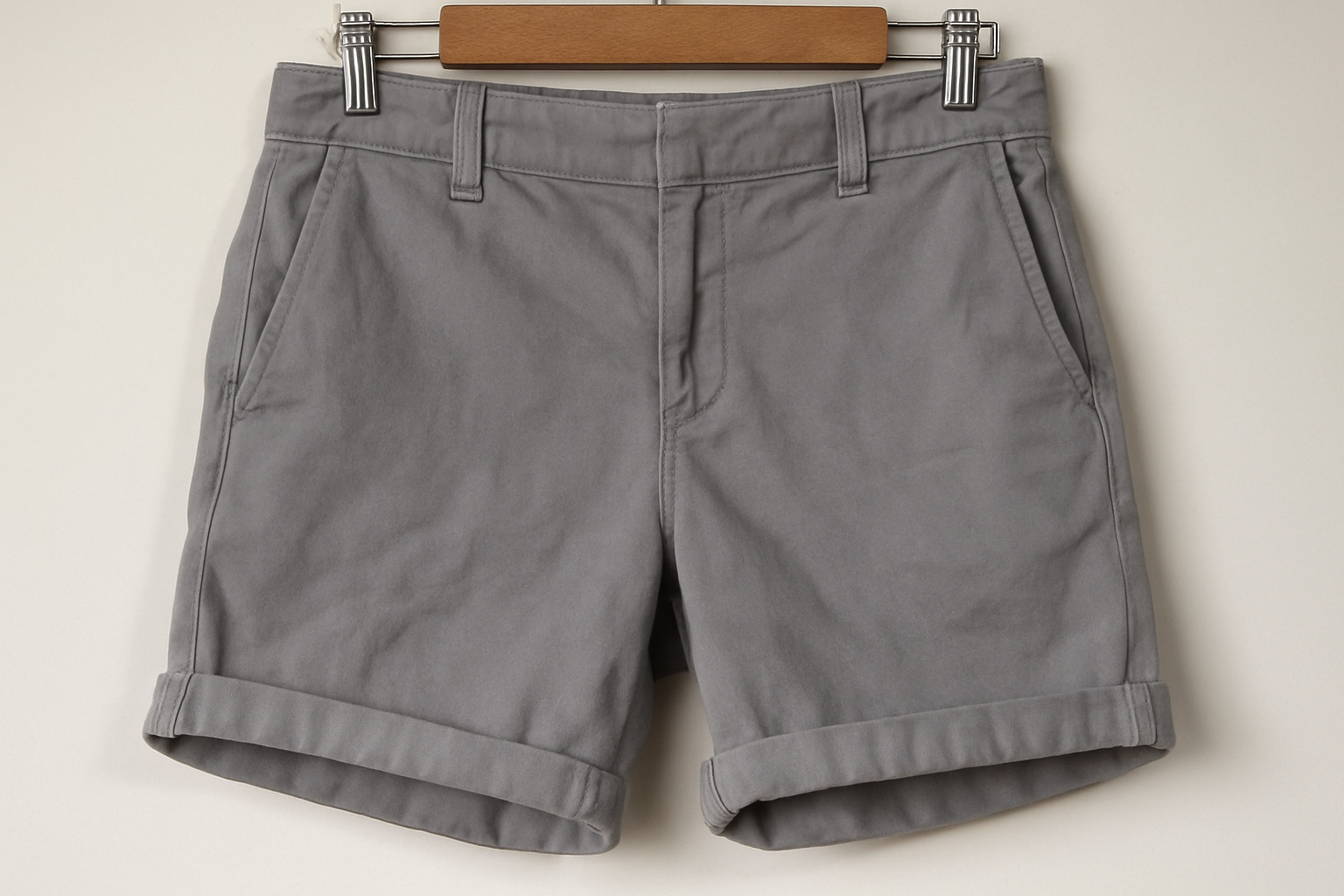 Colgado en percha - largo y forma exactos