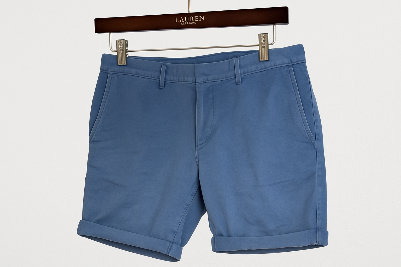 Colgado en percha - largo y forma exactos