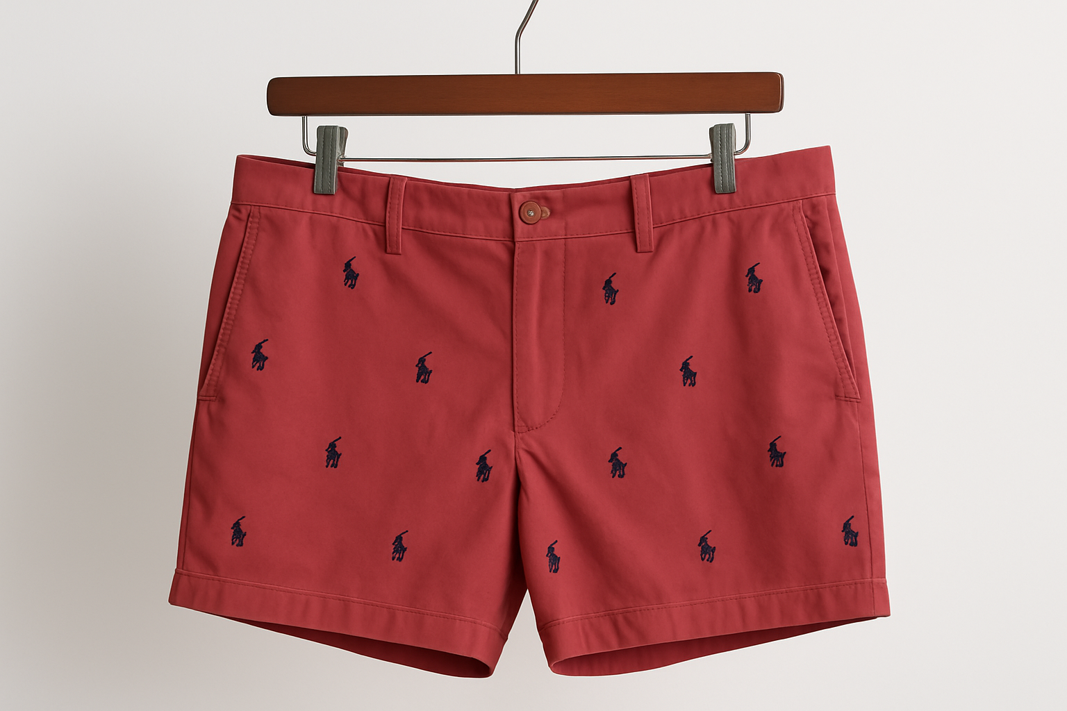 Colgado en percha - largo y forma exactos