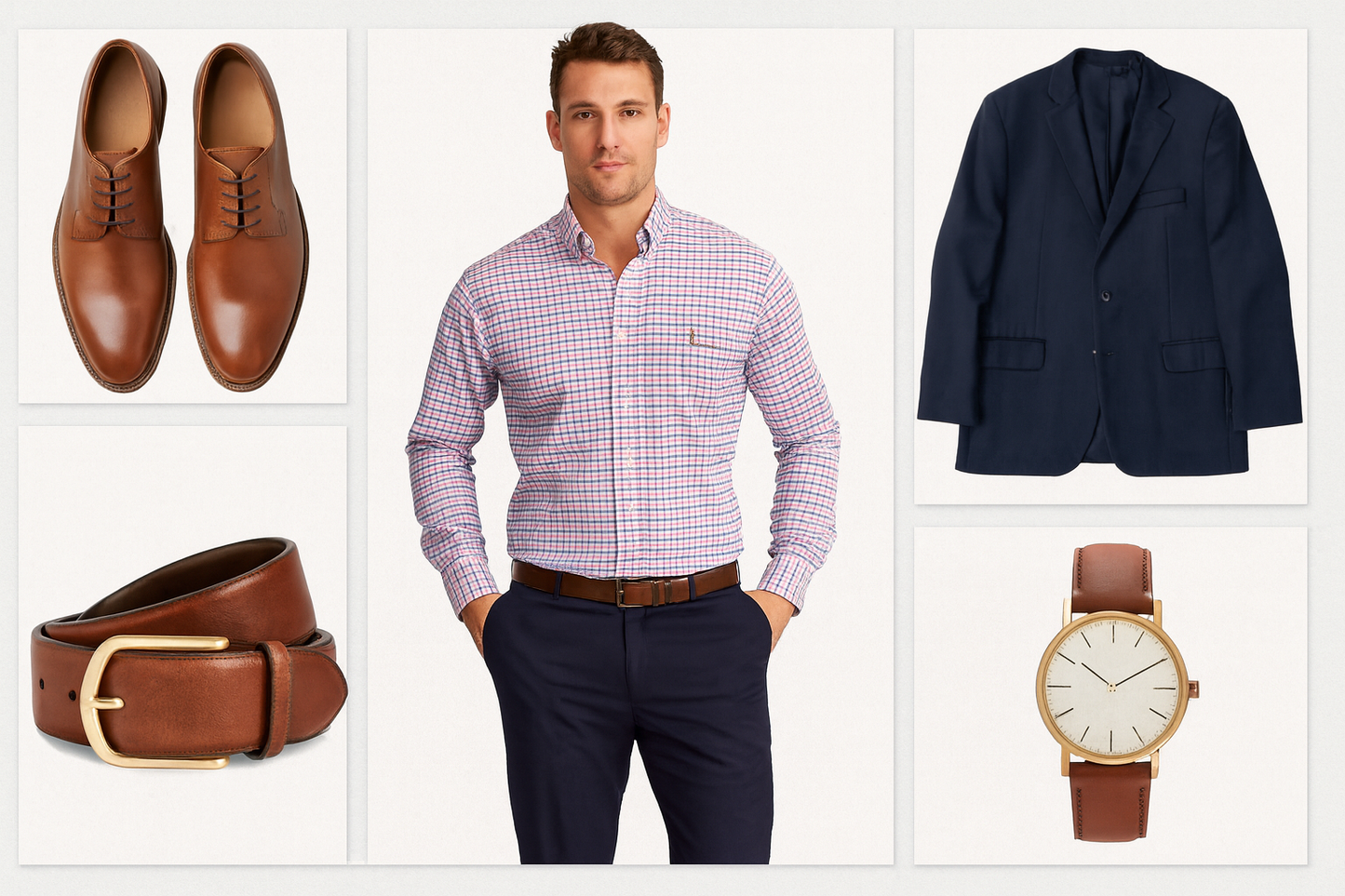 Collage 1 - Business casual completo