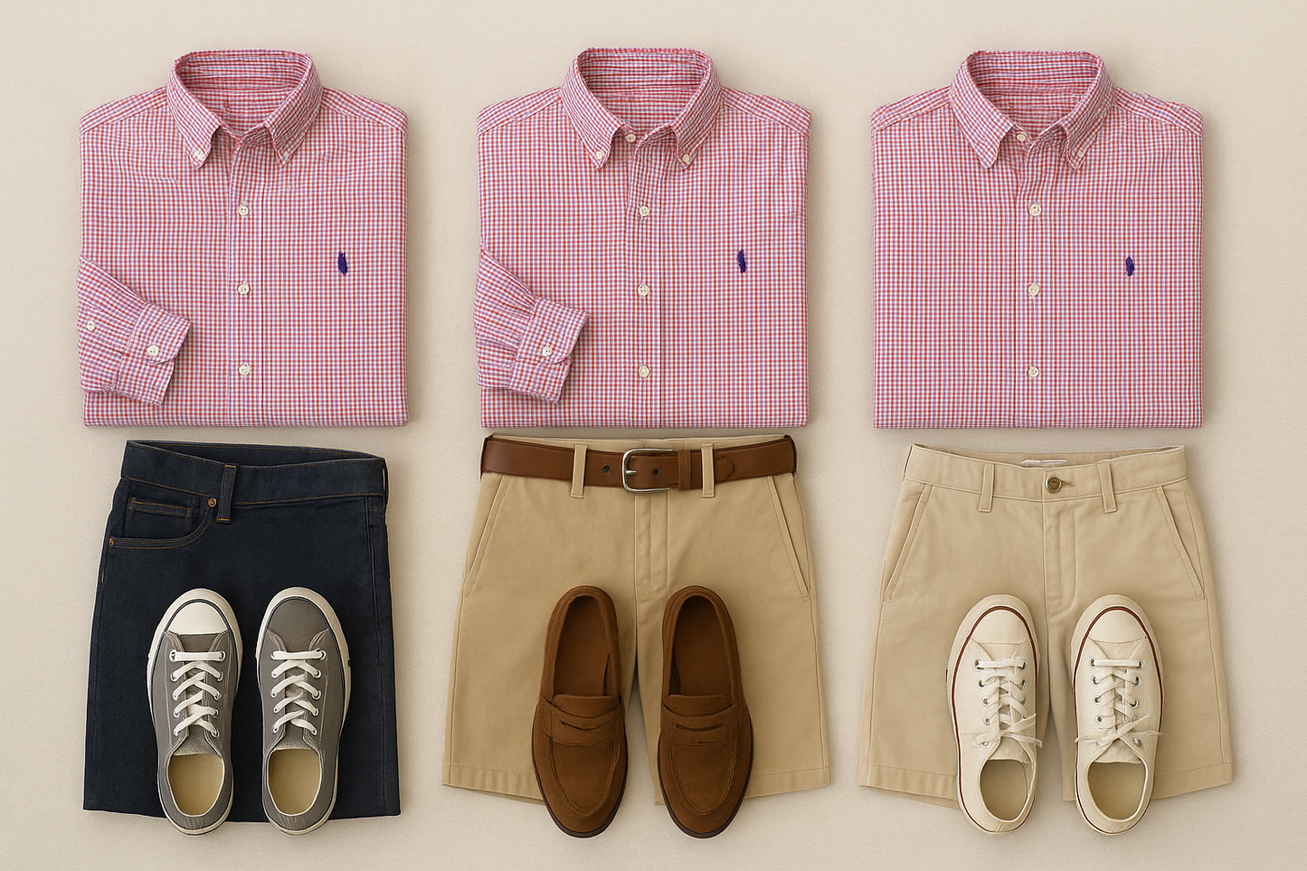 Collage 1 - Looks básicos: casual, business casual y weekend
