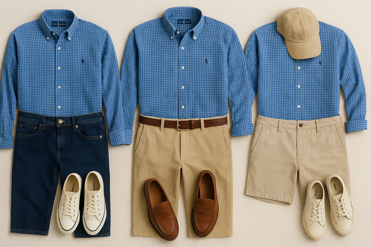 Collage 1 - Looks básicos: casual, business casual y weekend