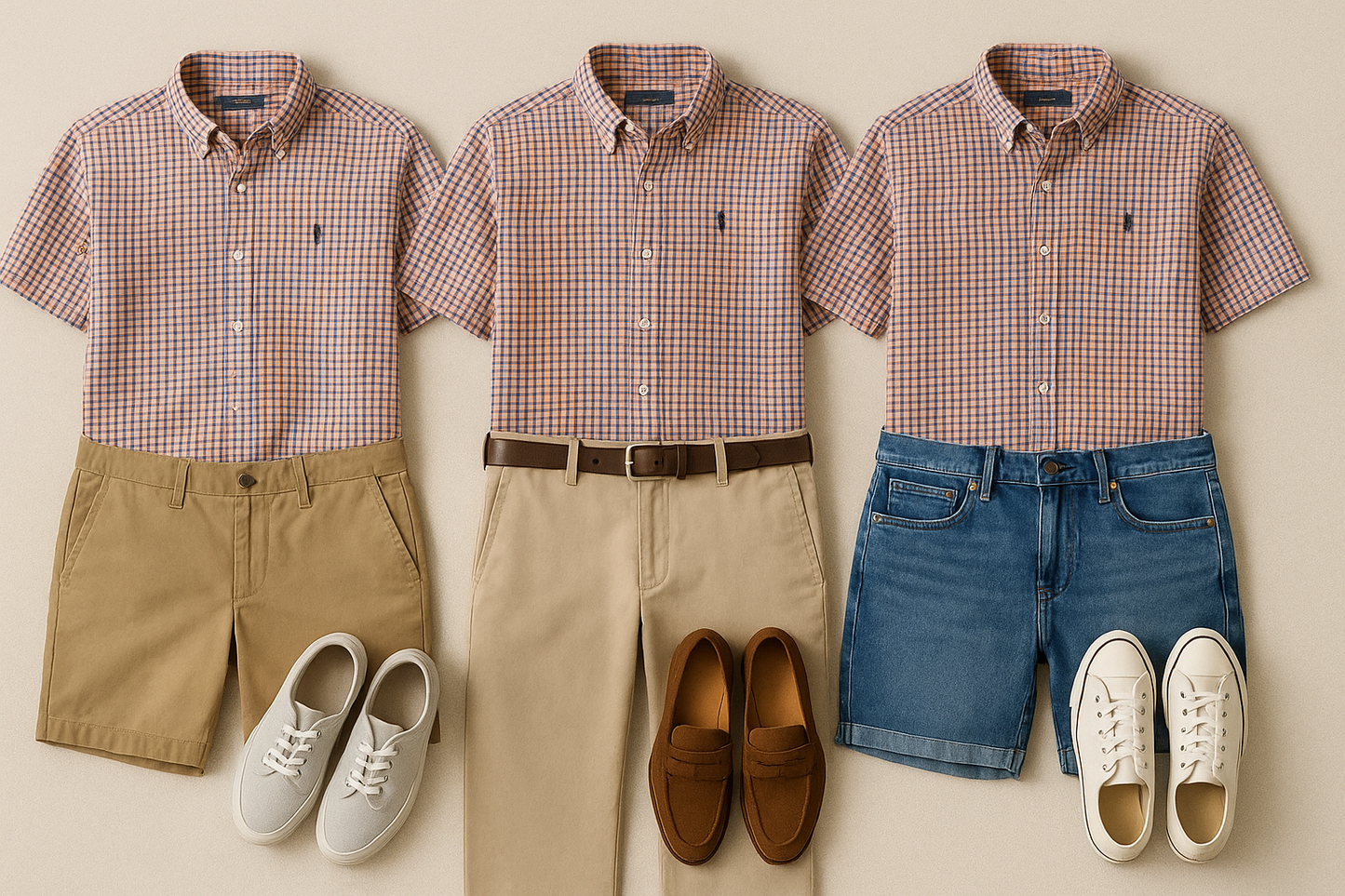 Collage 1 - Looks básicos: casual, business casual y weekend