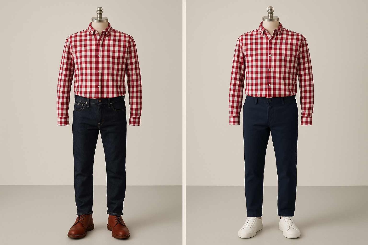 Collage 1 - Looks casuales y formales