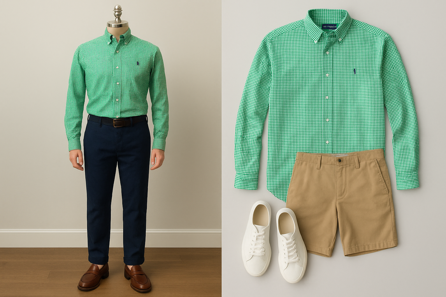 Collage 1 - Looks casuales y preppy